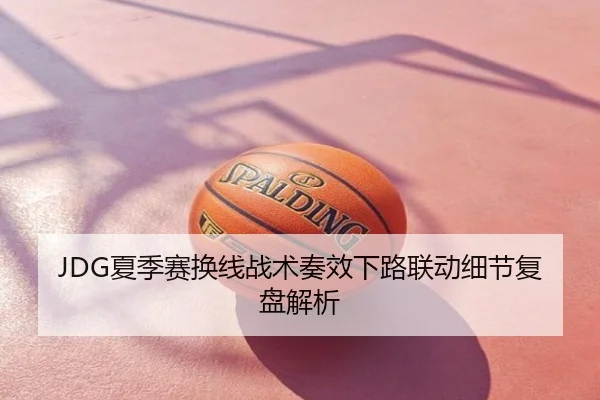 JDG夏季赛换线战术奏效下路联动细节复盘解析